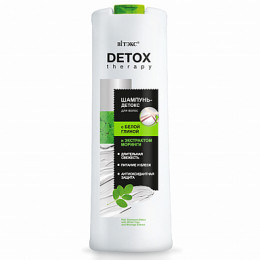 Шампунь-детокс для волос Витэкс Detox therapy с белой глиной и экстрактом моринги 500 мл Шампунь-детокс для волос Витэкс Detox therapy с белой глиной и экстрактом моринги 500 мл